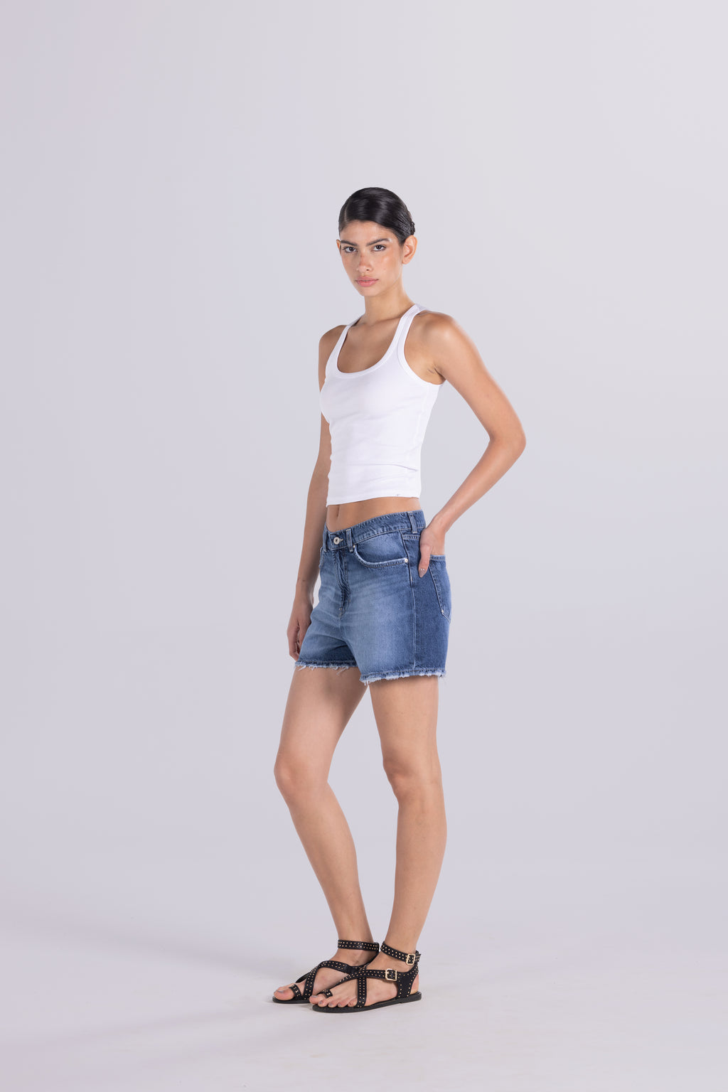 KIM DENIM SHORTS D1