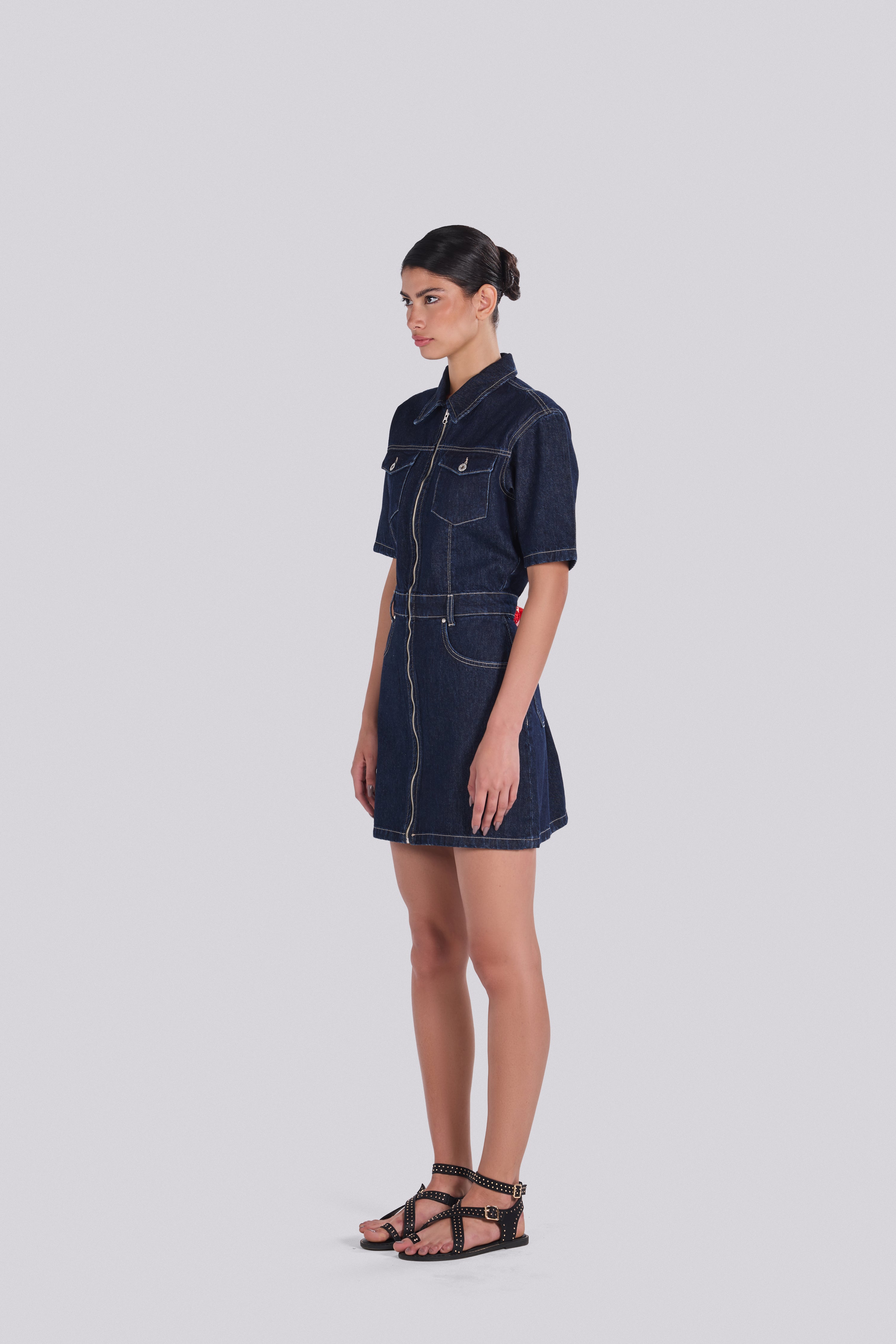 JOY Mini DENIM DRESS D0