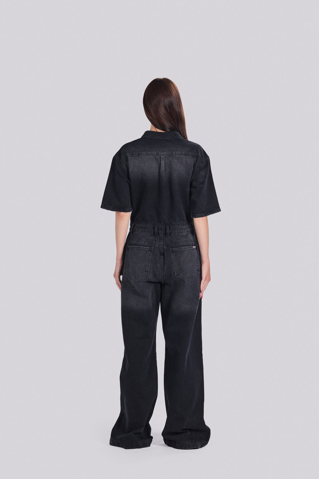 ROMA DENIM JUMPSUIT DBL