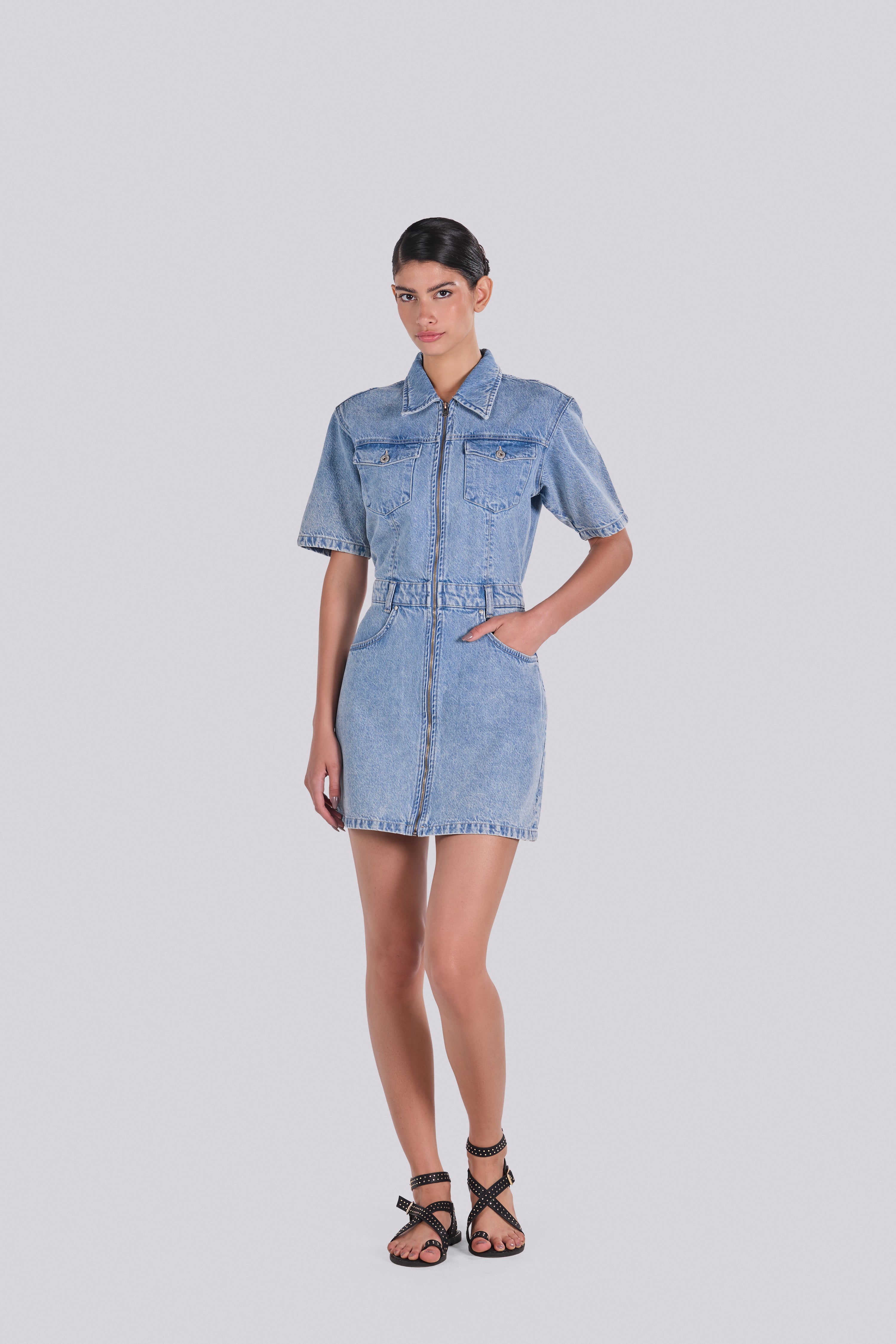 JOY Mini DENIM DRESS D2