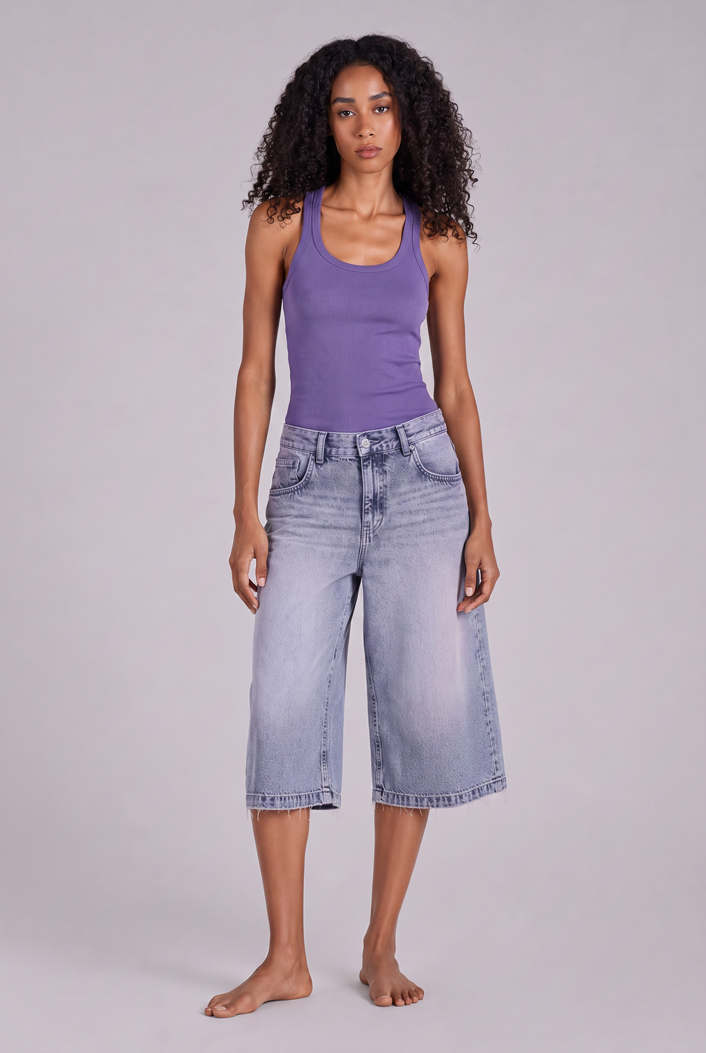 ANN DENIM JORTS ODP