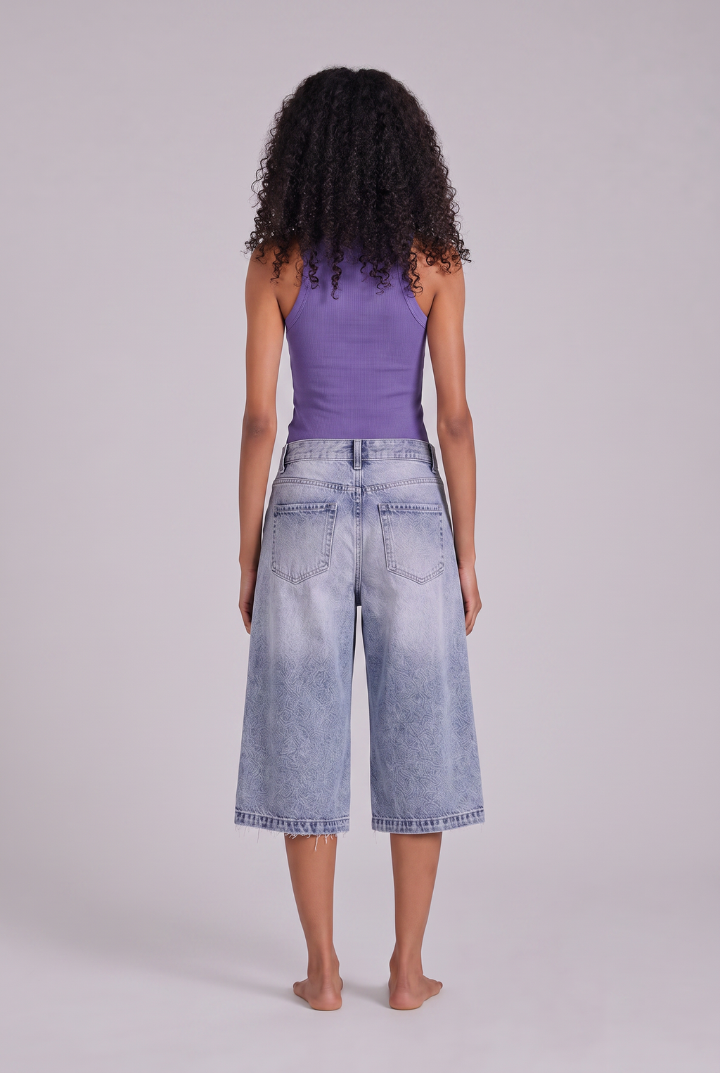 ANN DENIM JORTS ODP