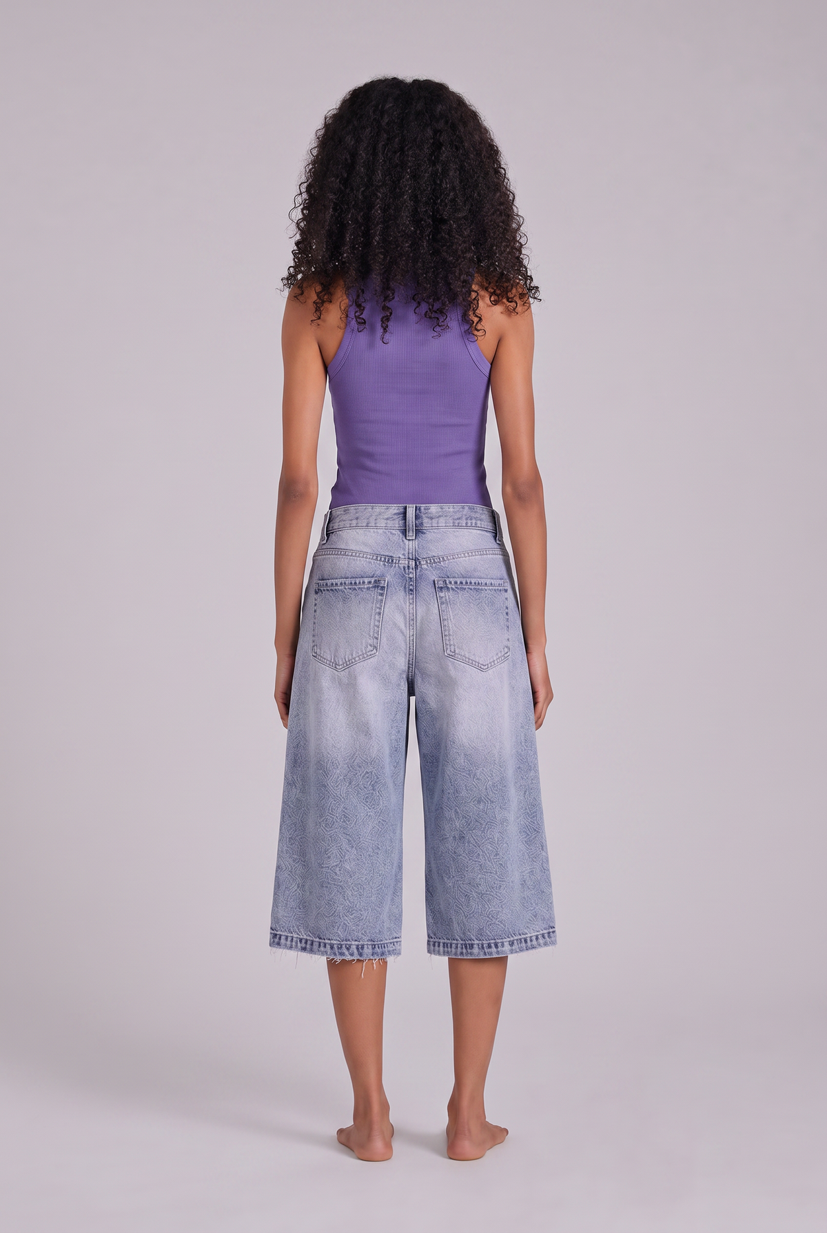 ANN DENIM JORTS ODP