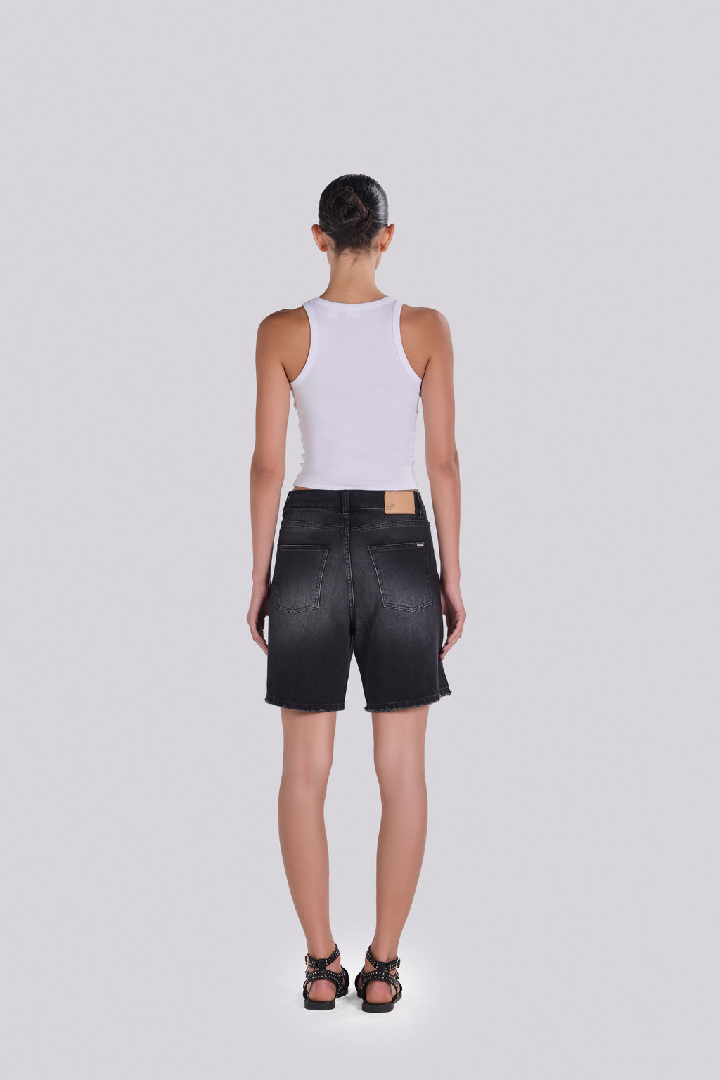 SKY DENIM SHORT DBL