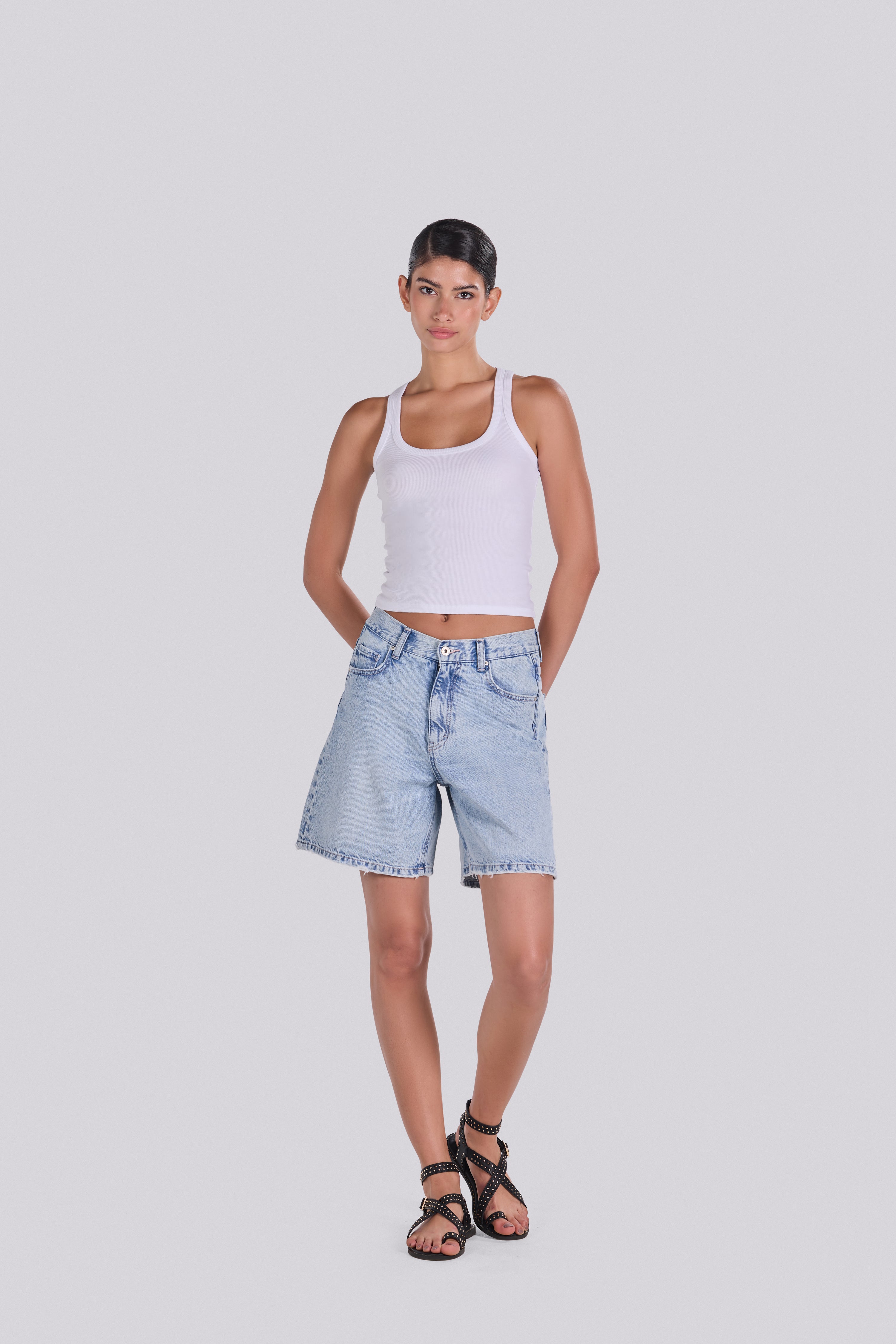 SKY DENIM SHORT D3