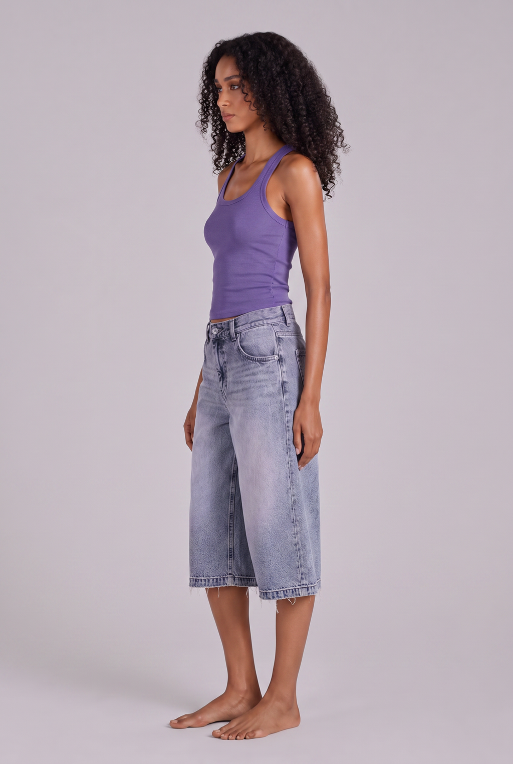 ANN DENIM JORTS ODP