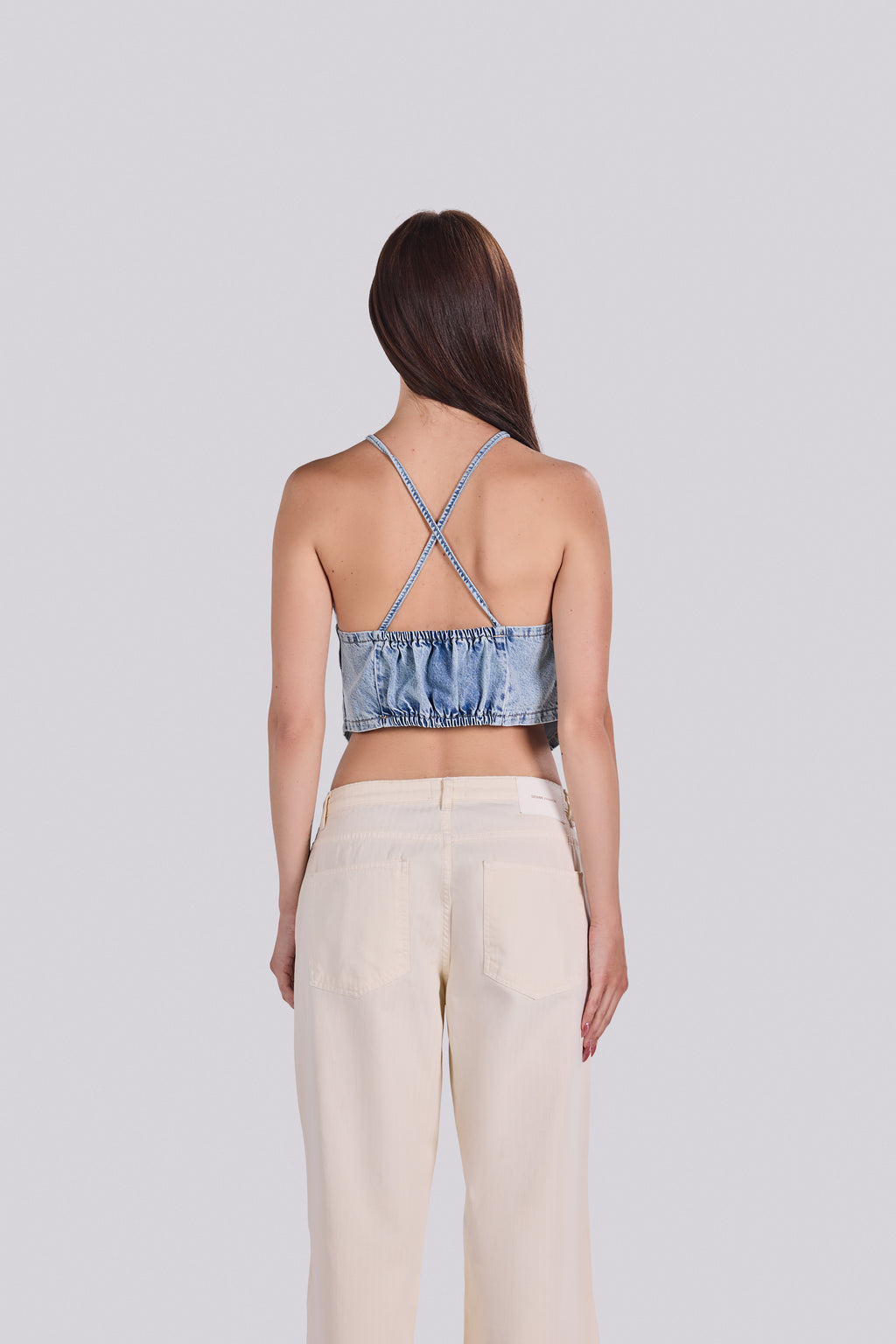LUNA DENIM TOP D3