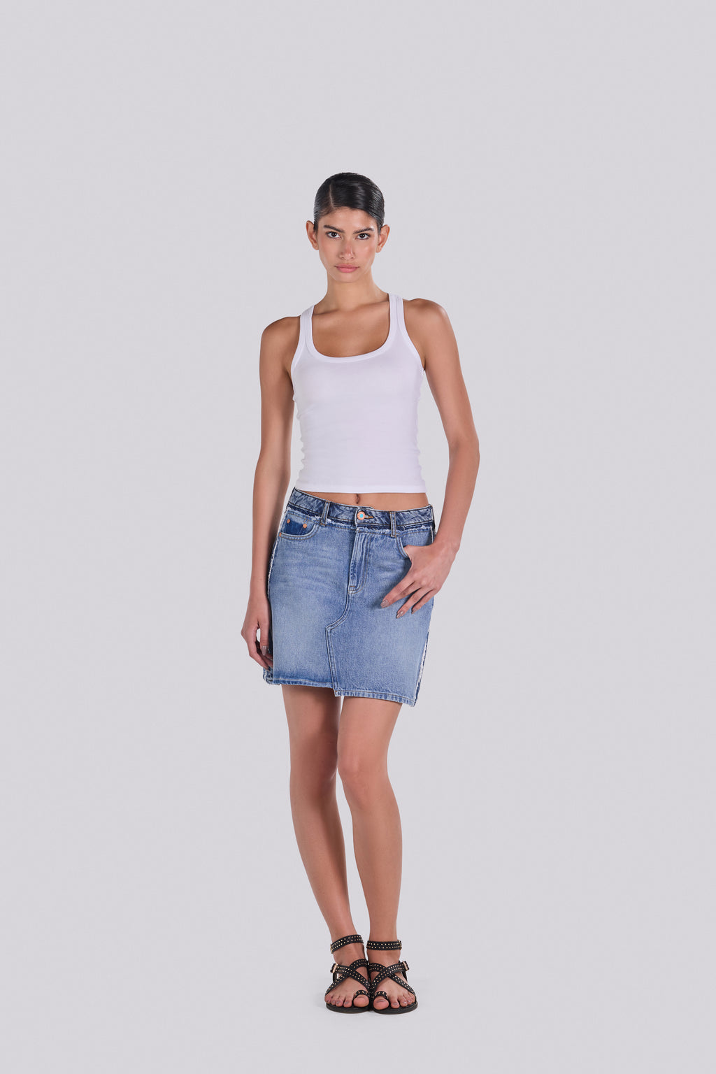 PERLA DENIM SKIRT D4