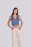 TIA DENIM VEST D2