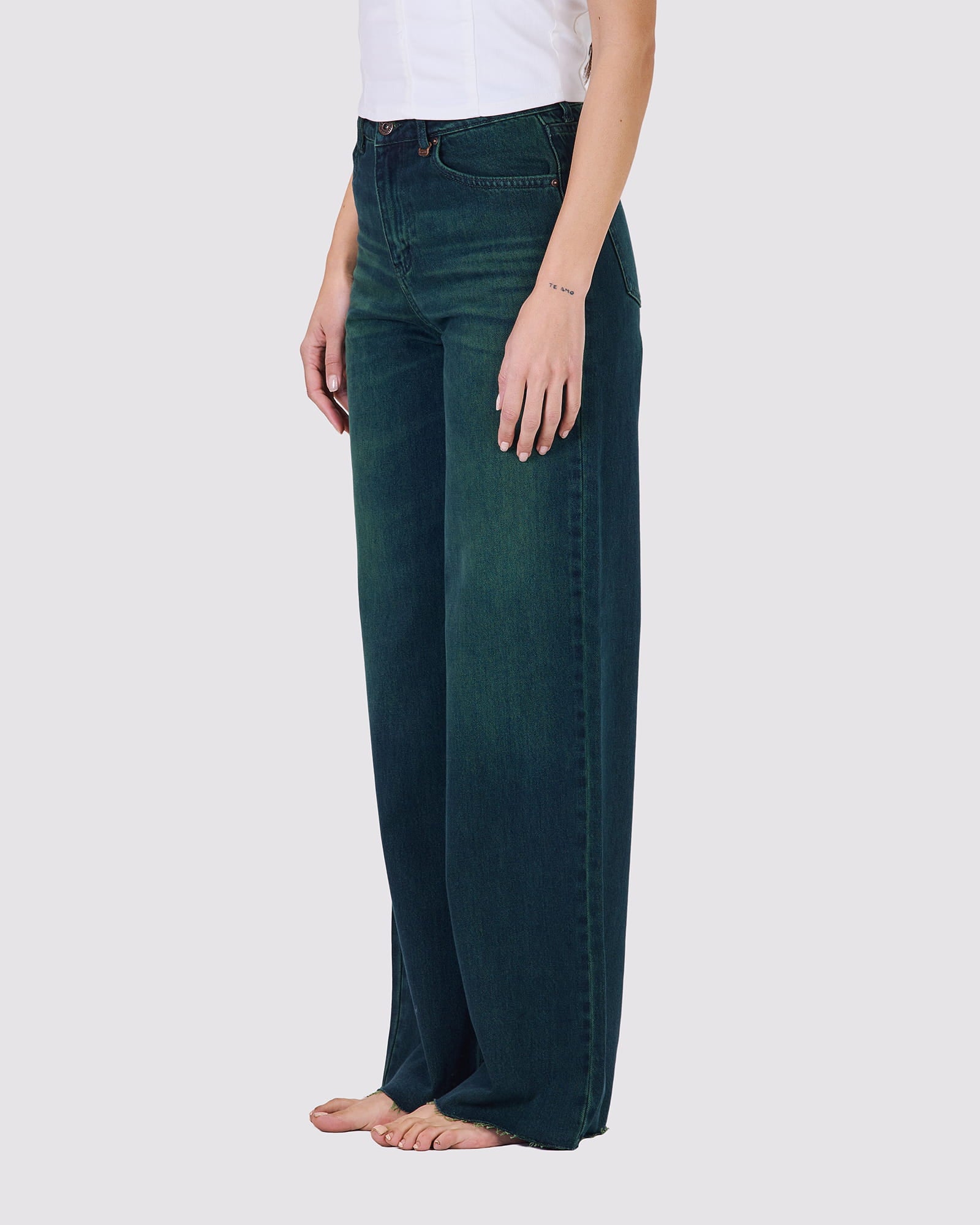 BIANCA WIDE LEG DENIM UNFINISHED DDGR
