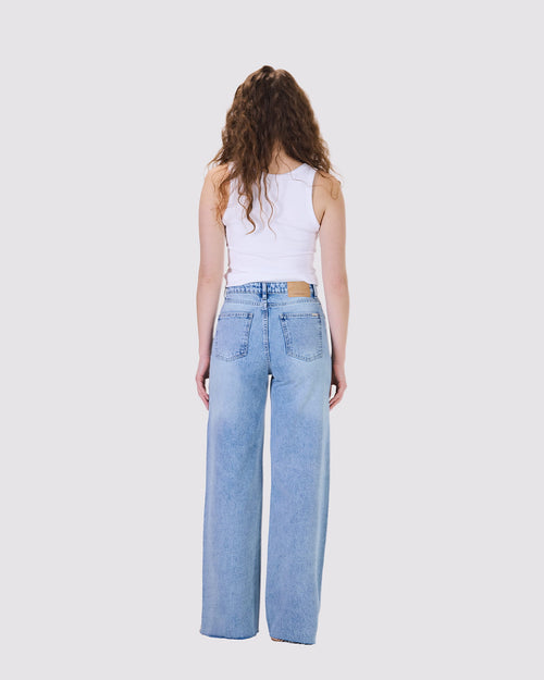 BIANCA WIDE LEG DENIM UNFINISHED D3