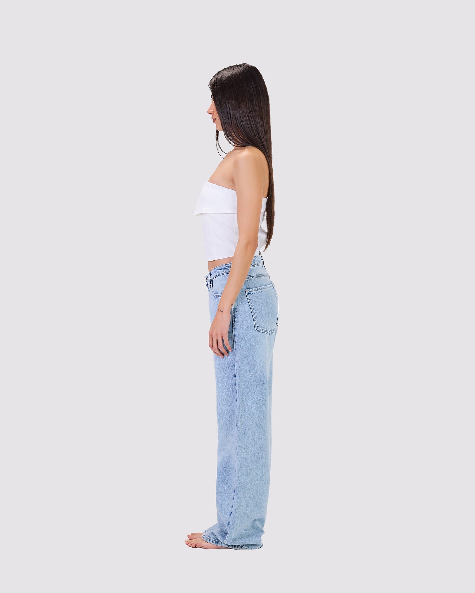 LUCIA - LOOSE DENIM - MID RISE - BAGGY FIT D3