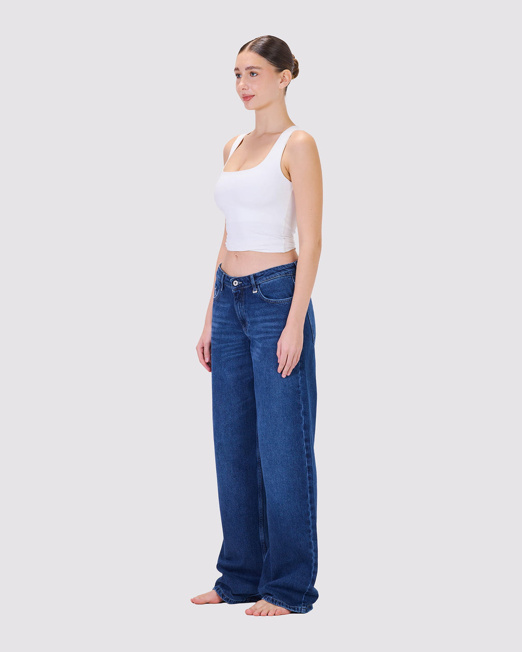 LUCIA - LOOSE DENIM - MID RISE - BAGGY FIT D1