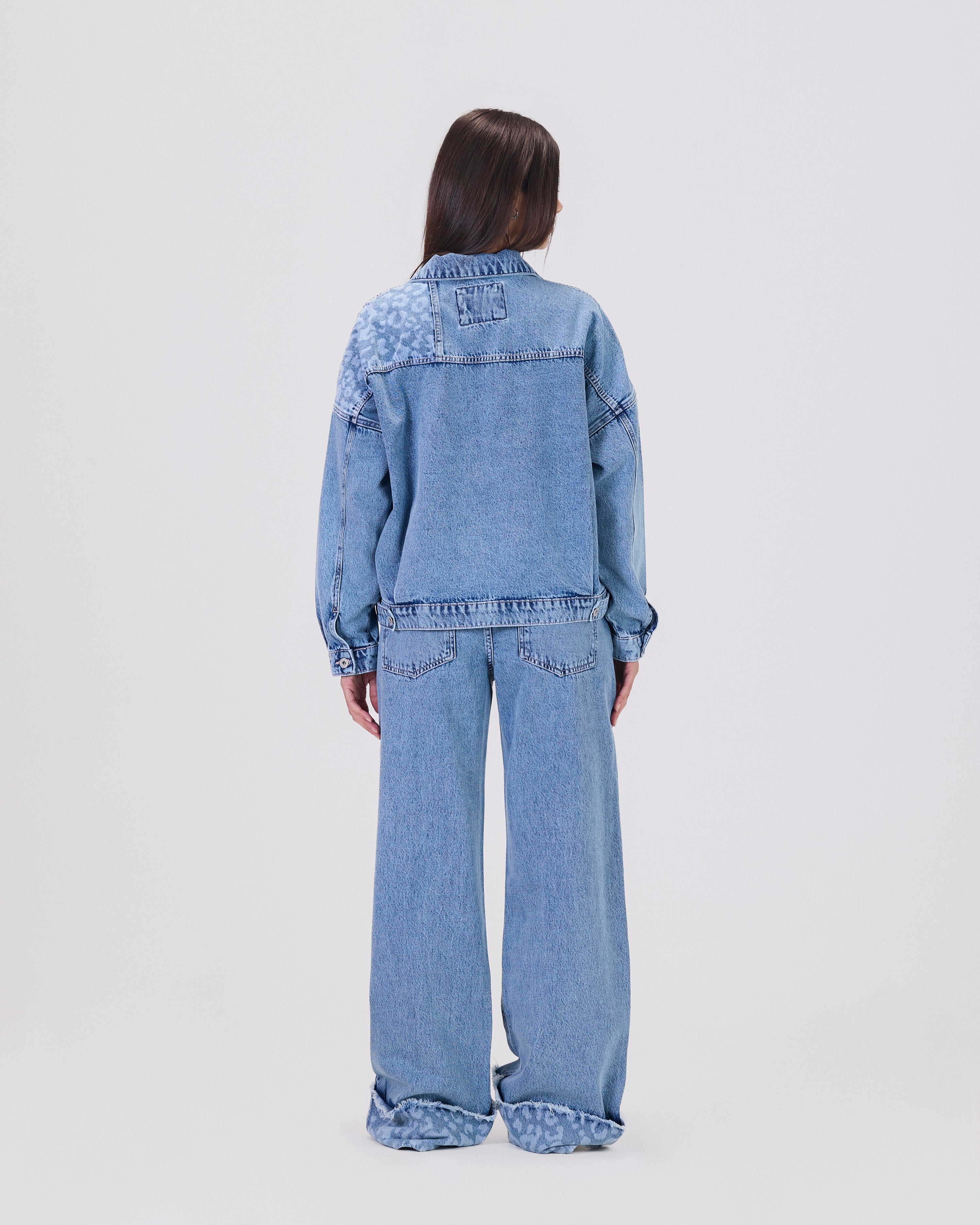 BELLA - ROLLED HEM LASER PANTS