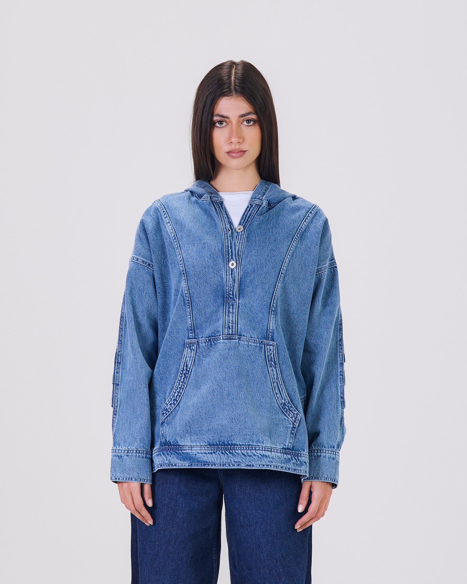 SIA HOODIE DENIM D3