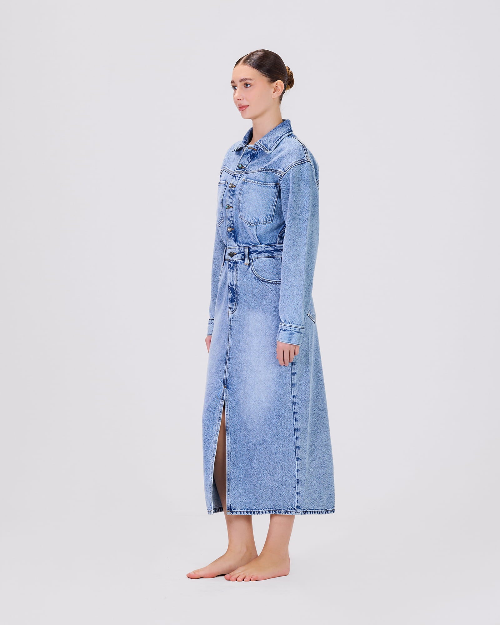 VALENTINA DENIM DRESS D3