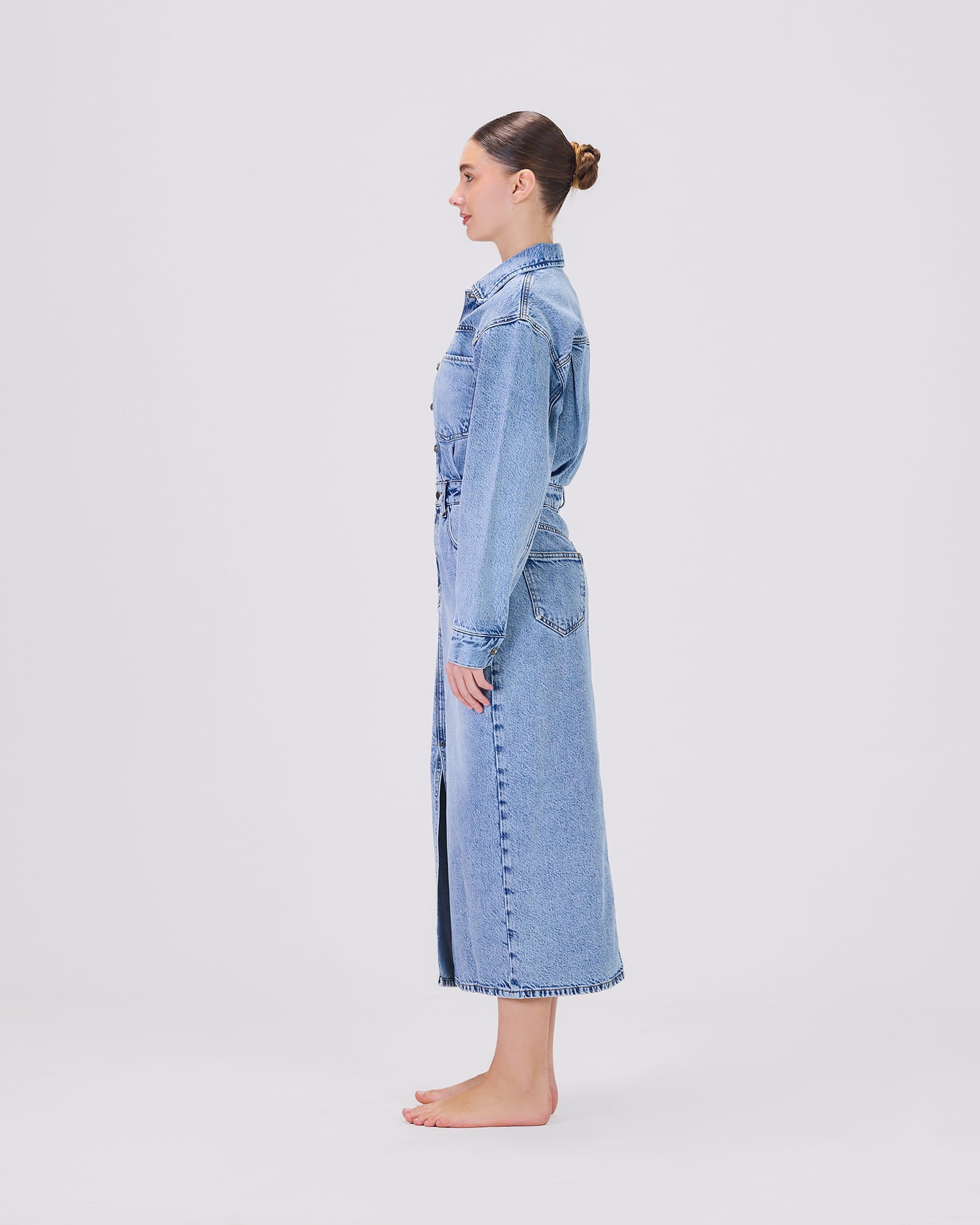 VALENTINA DENIM DRESS D3