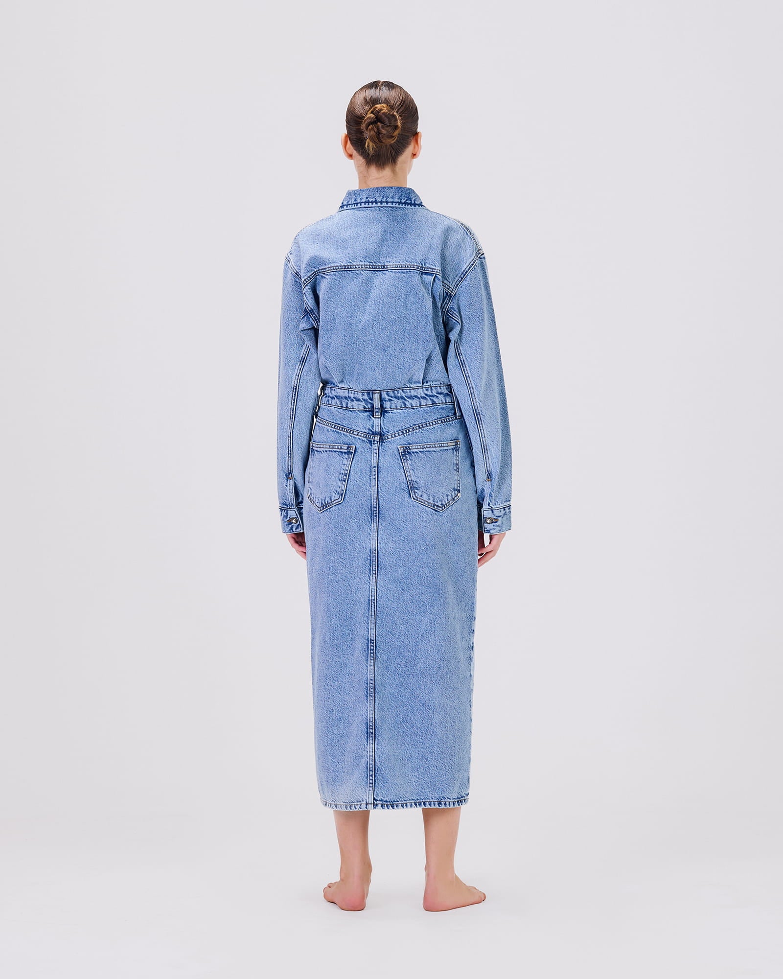 VALENTINA DENIM DRESS D3