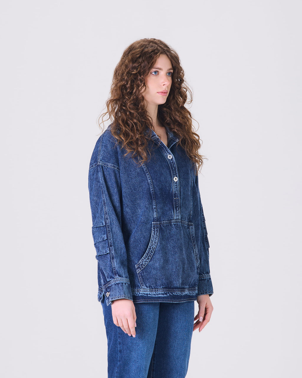 SIA HOODIE DENIM D1