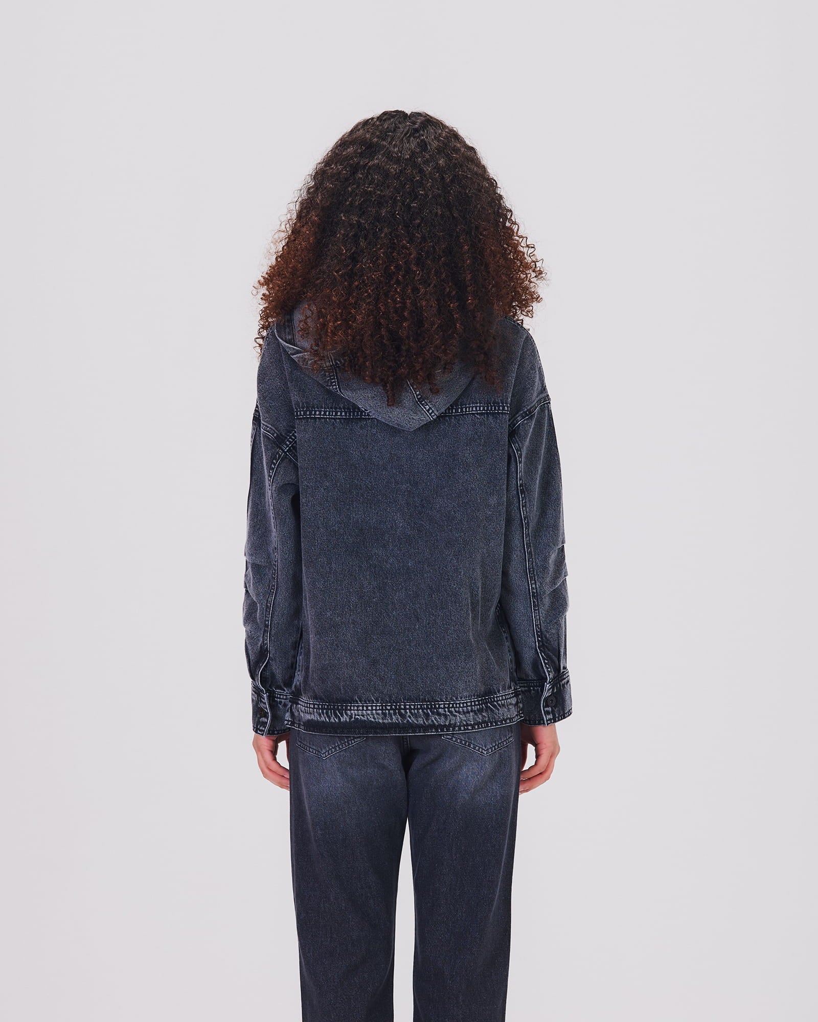 SIA HOODIE DENIM DBL