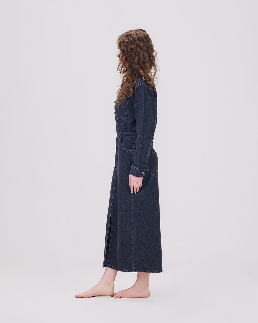 VALENTINA DENIM DRESS DBL