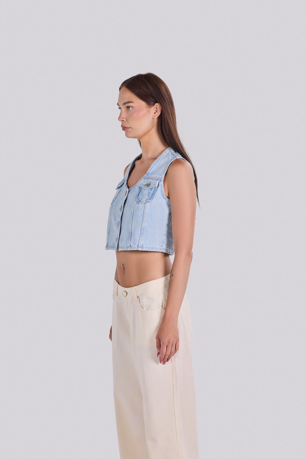 TIA DENIM VEST D3