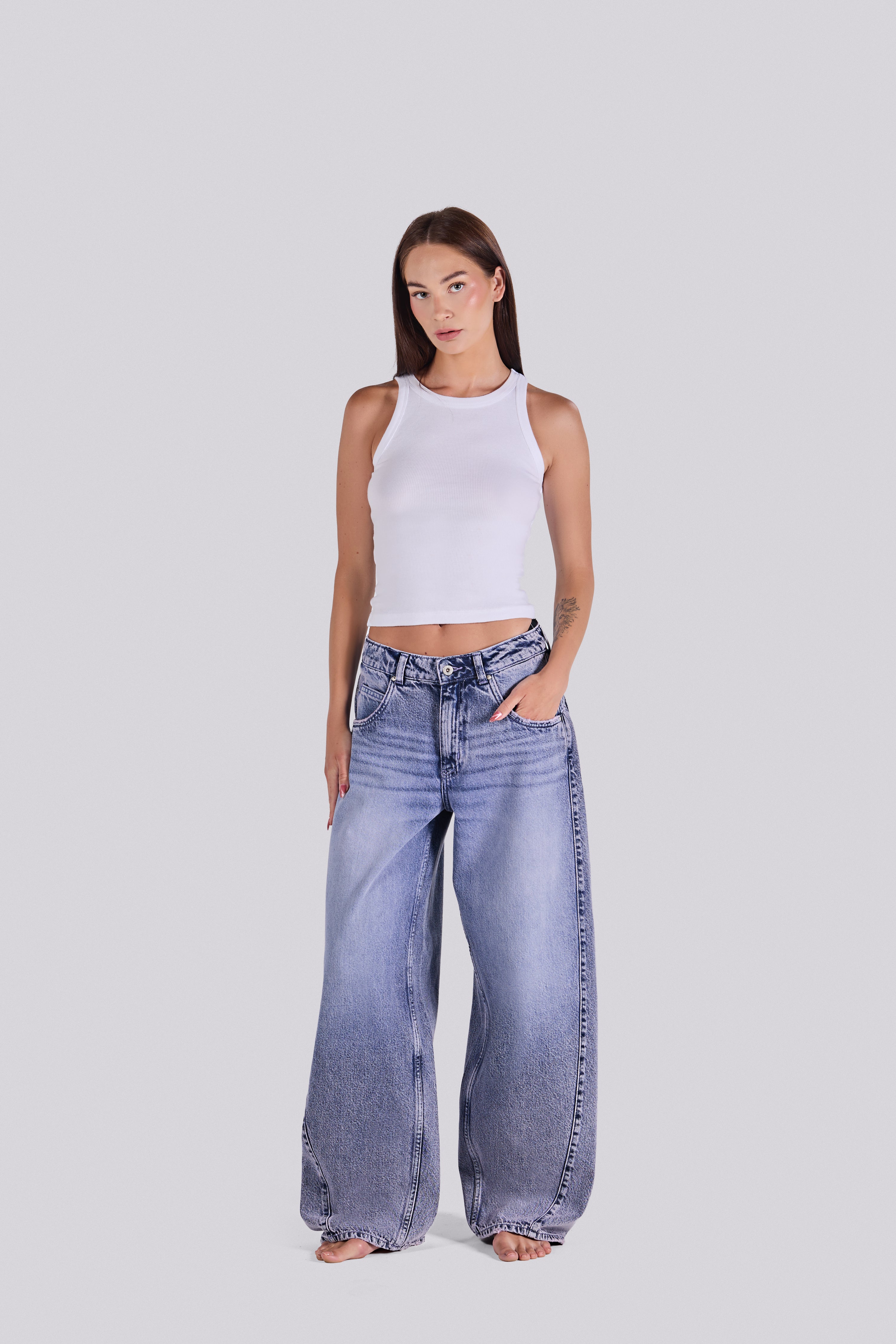 LORA DENIM PANTS ODP