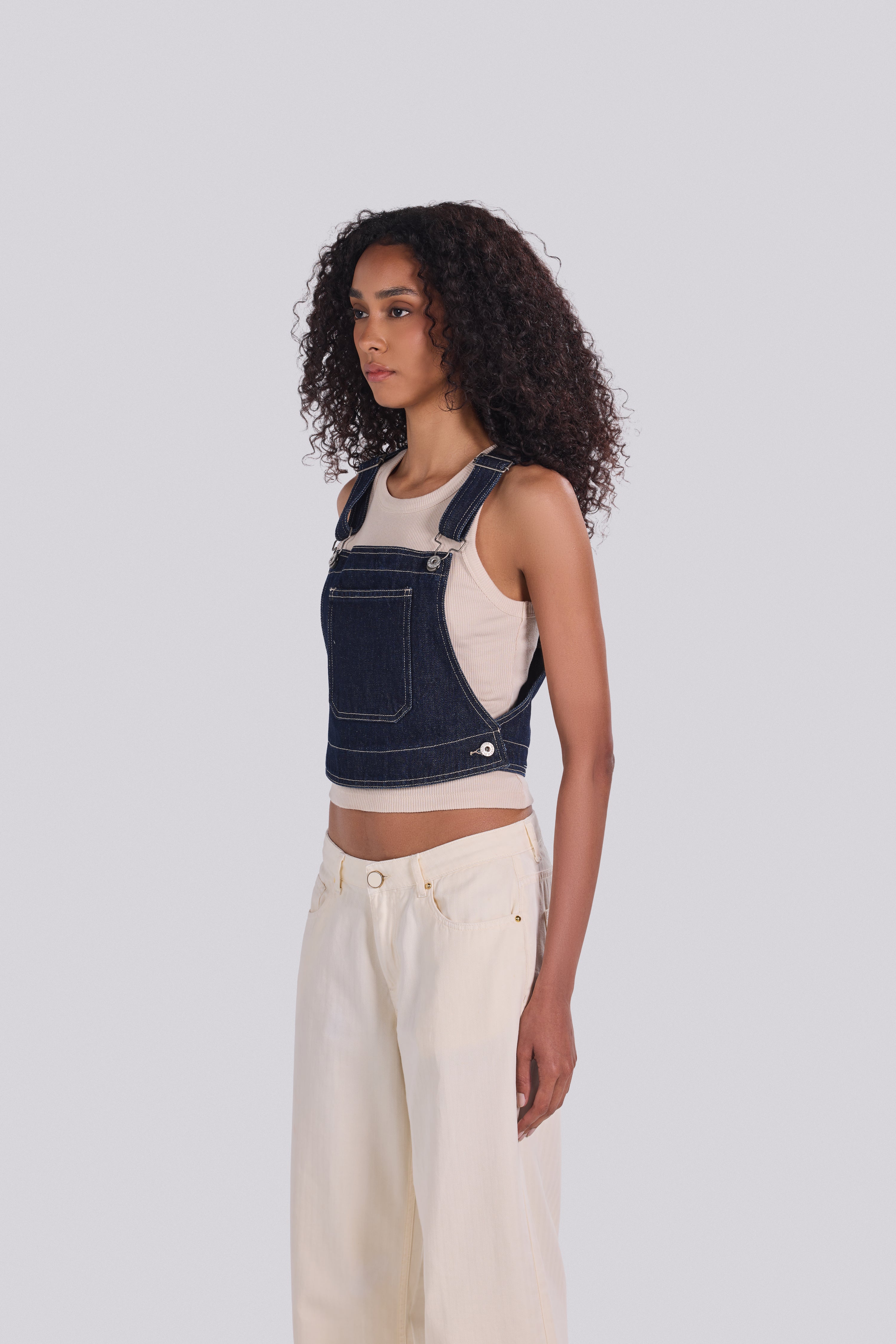 LUCY DENIM TOP D0