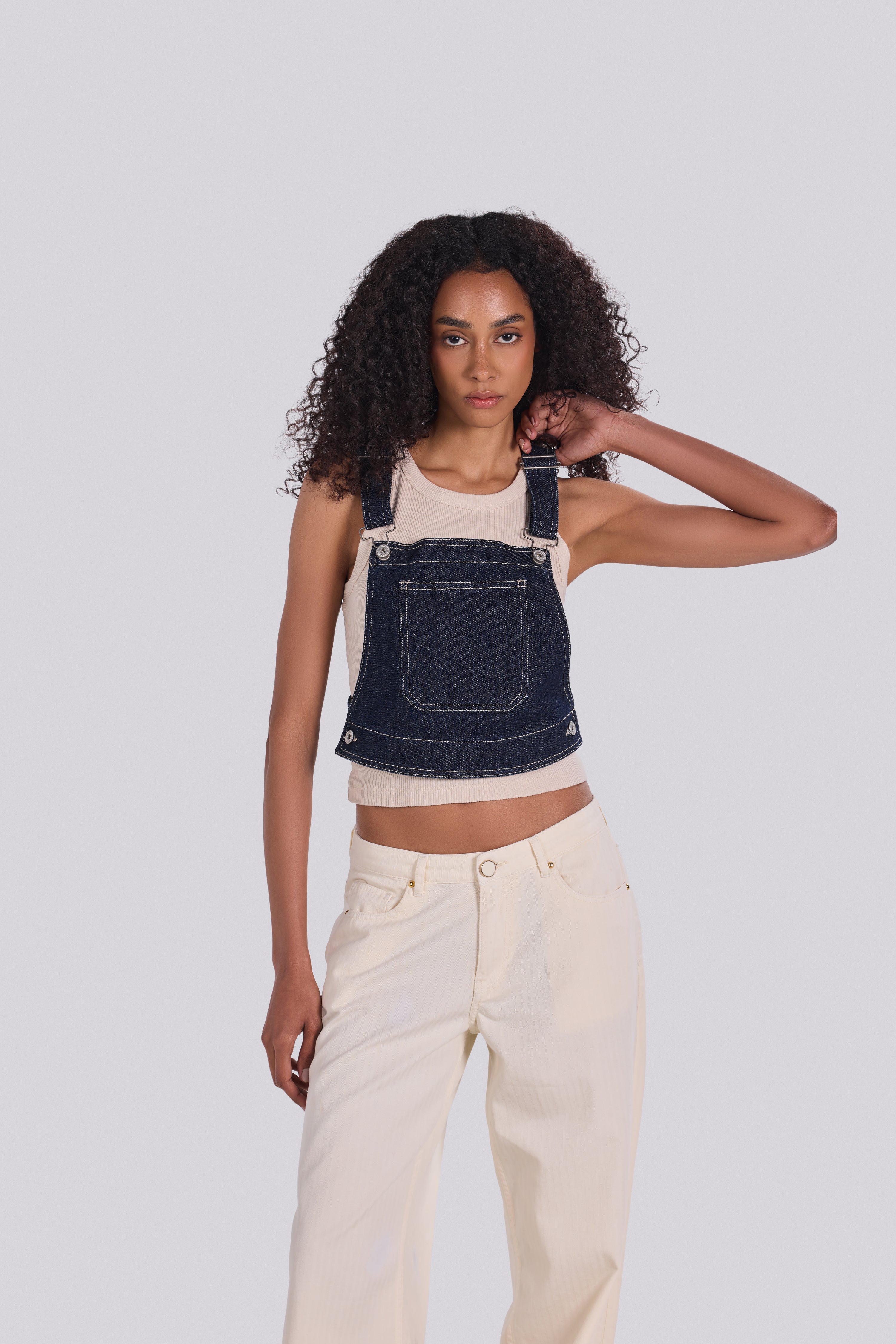 LUCY DENIM TOP D0