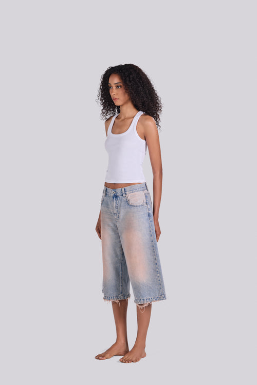 ANN DENIM JORTS ODBR