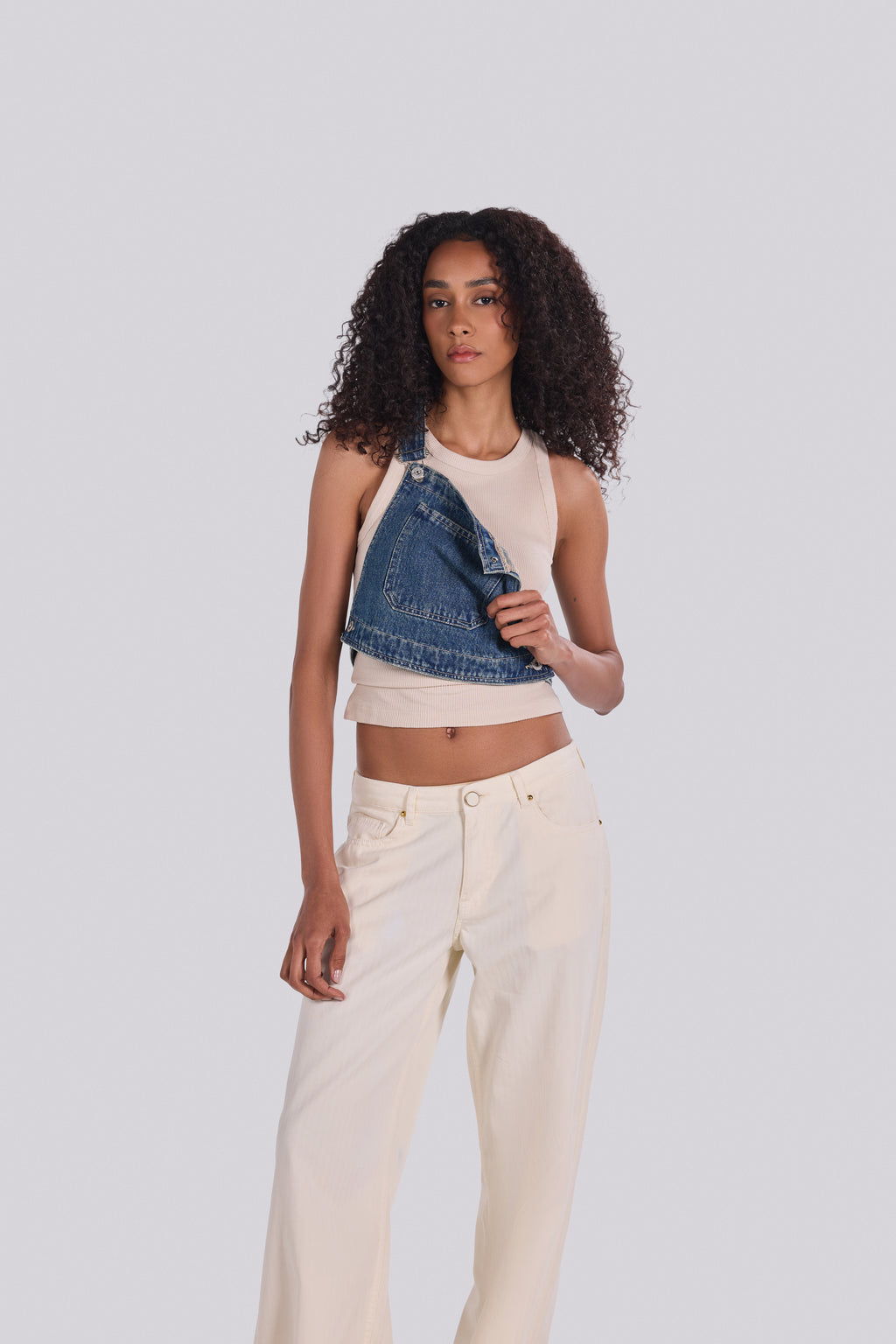 LUCY DENIM TOP D2