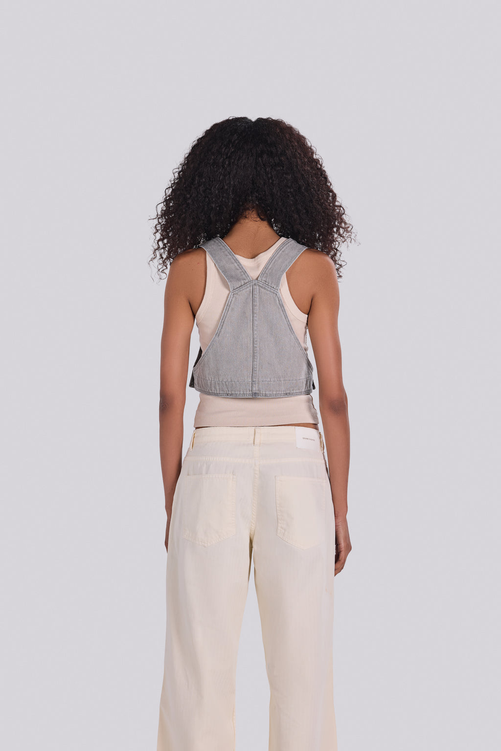 LUCY DENIM TOP DGR