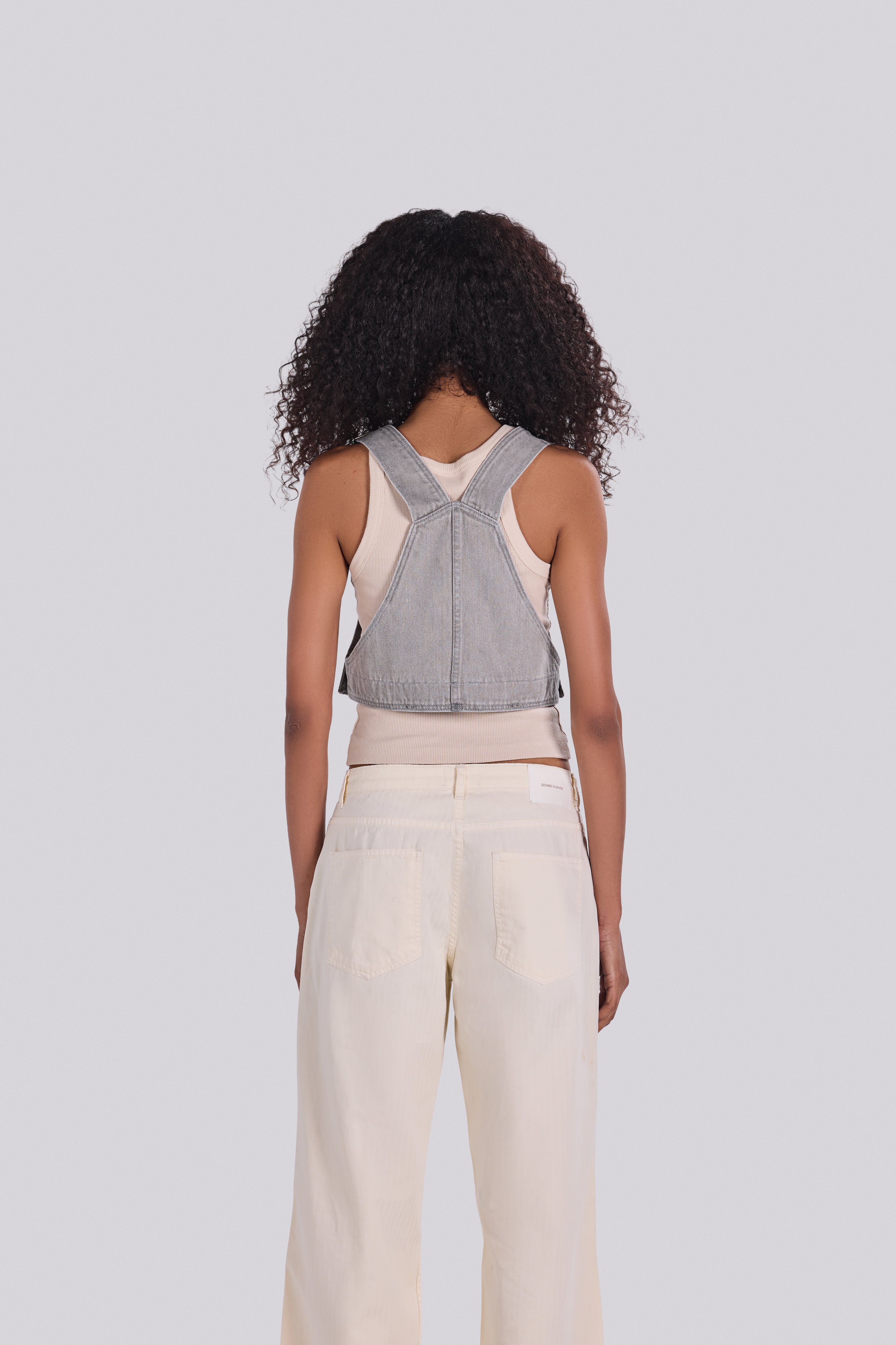 LUCY DENIM TOP DGR