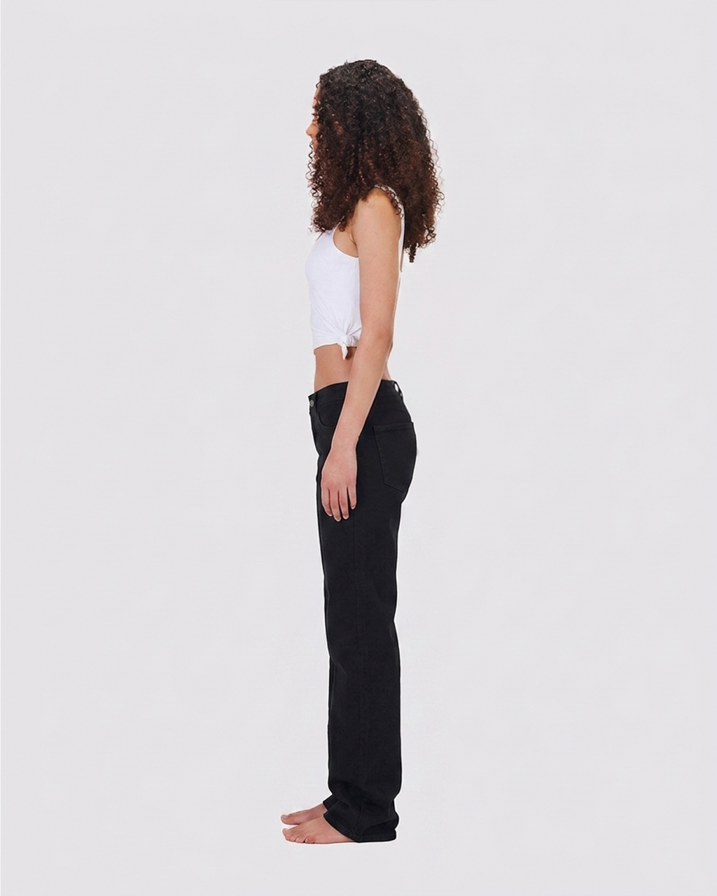 LUCIA - LOOSE DENIM - MID RISE - BAGGY FIT BLACK