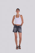KIM DENIM SHORT DBL