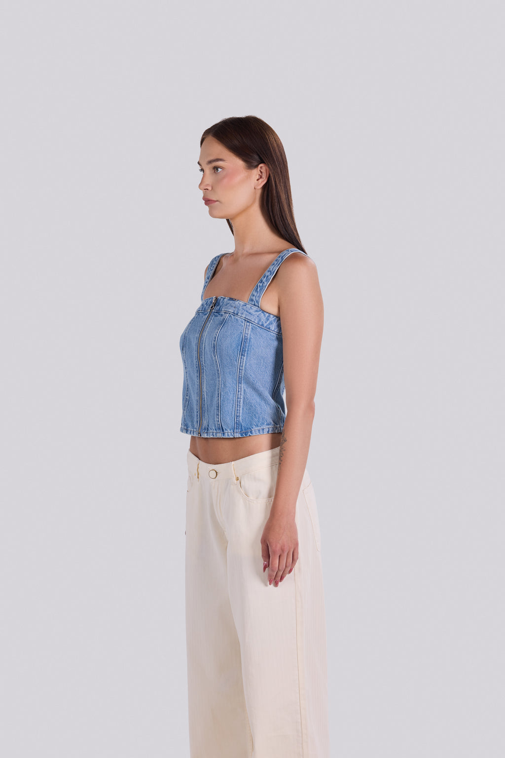 VERA DENIM TOP D3