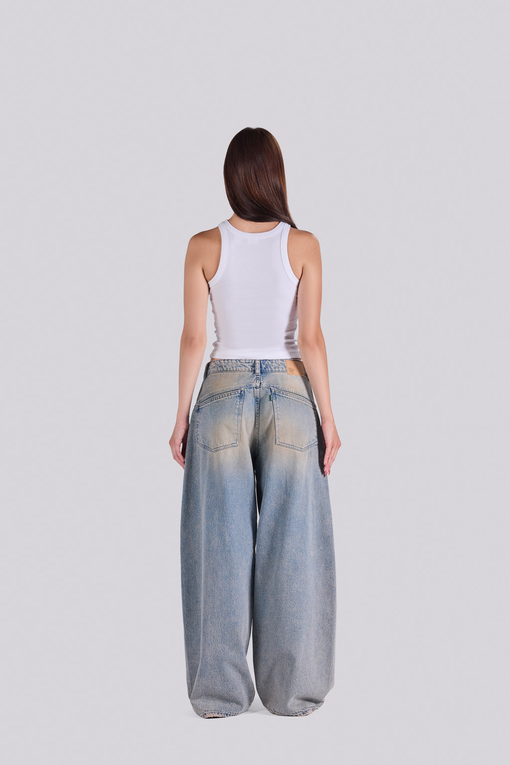 LORA DENIM PANTS ODBR