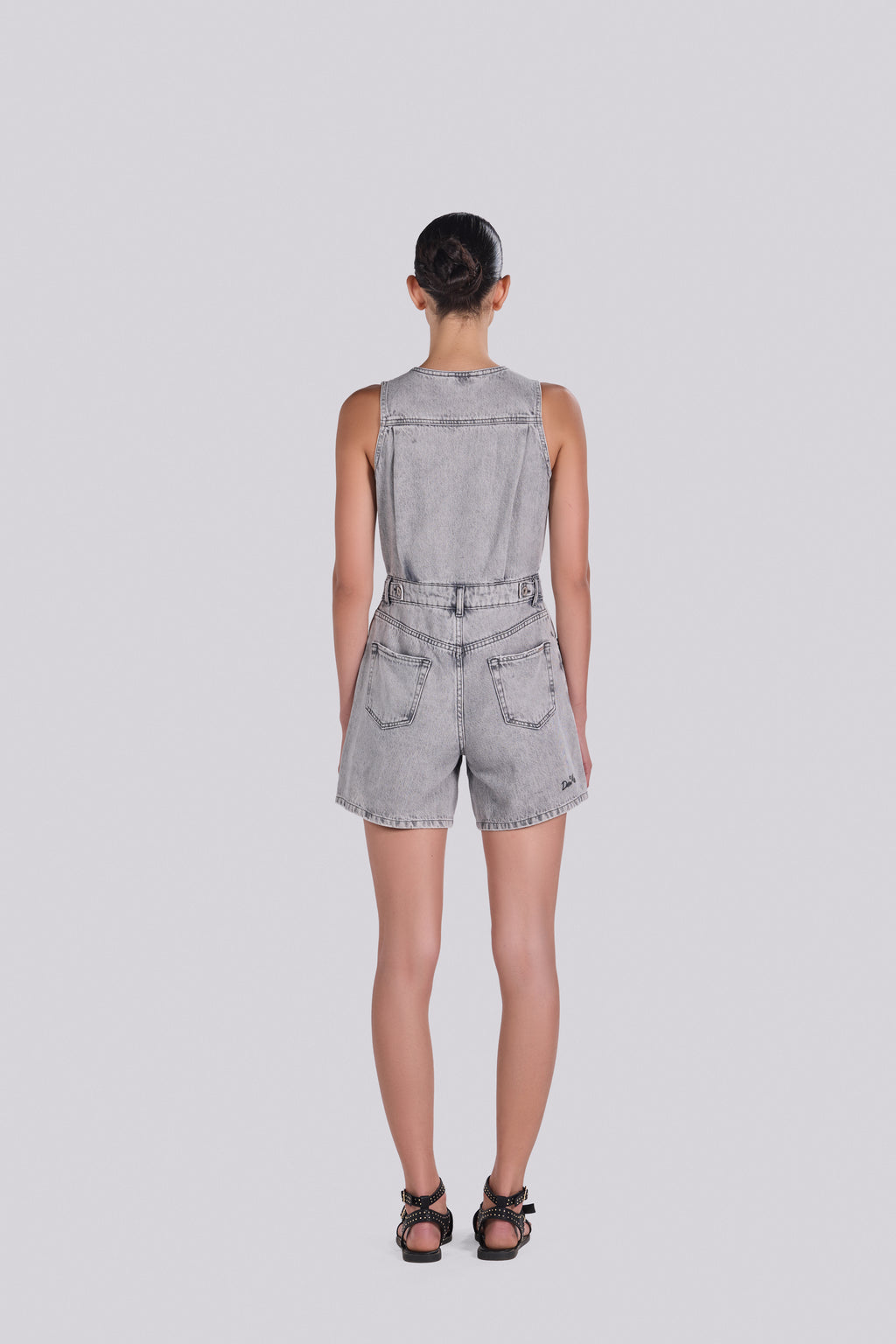 BARI DENIM ROMPER DLG