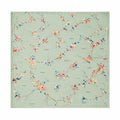 FLORAL SCARF MINT GREEN