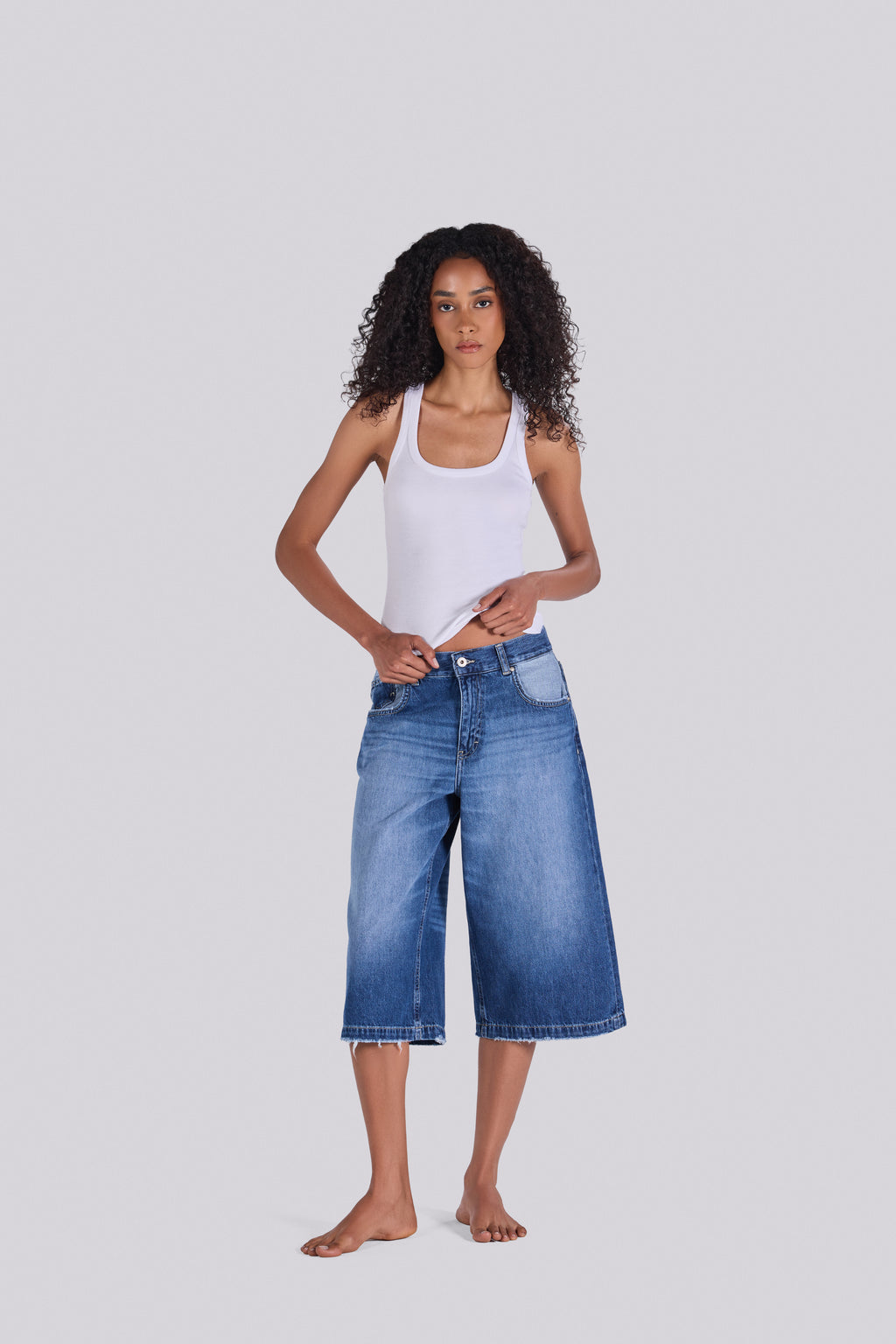 ANN DENIM JORTS D2