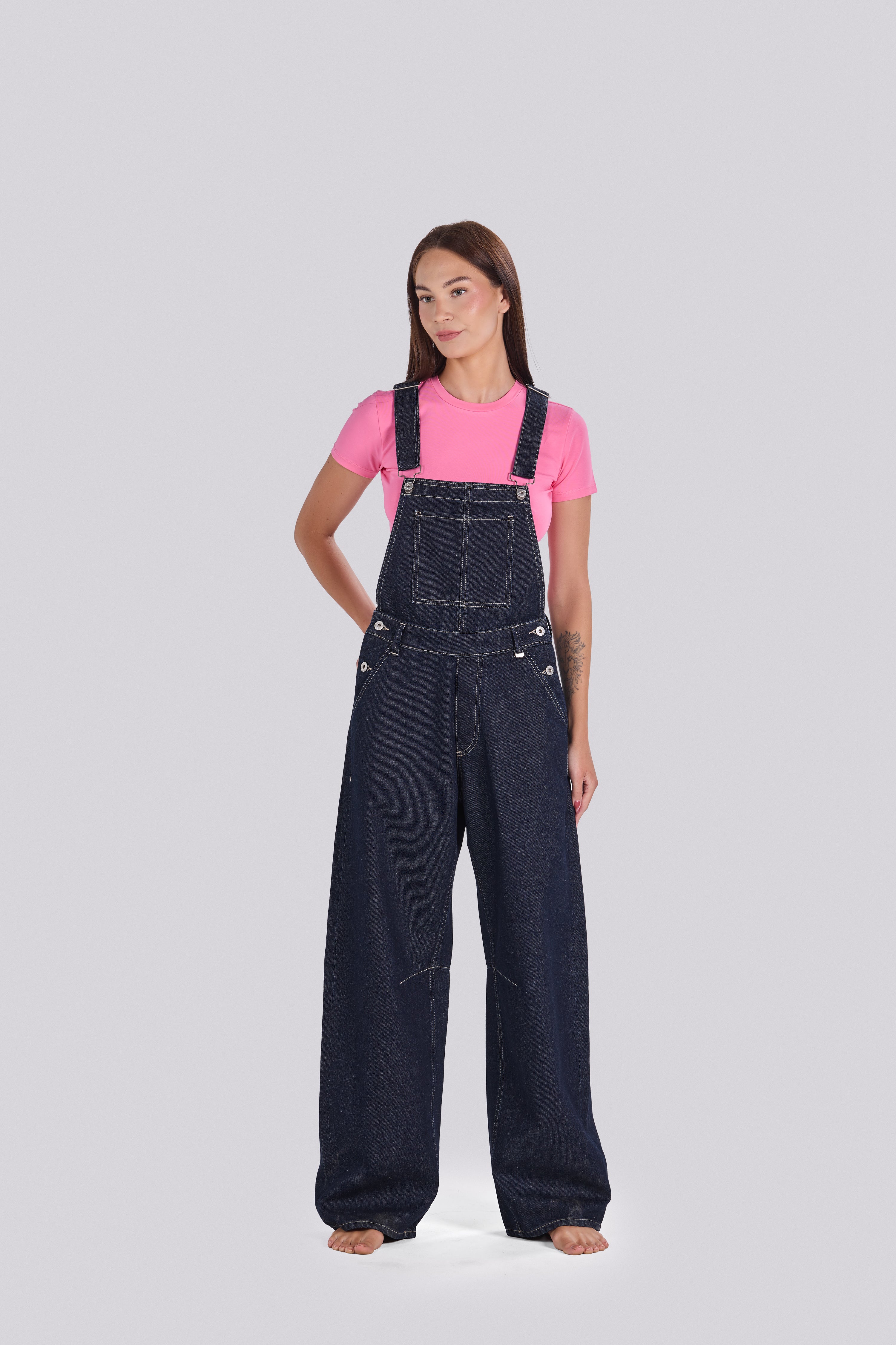 BETTA DENIM SALOPETTE D0