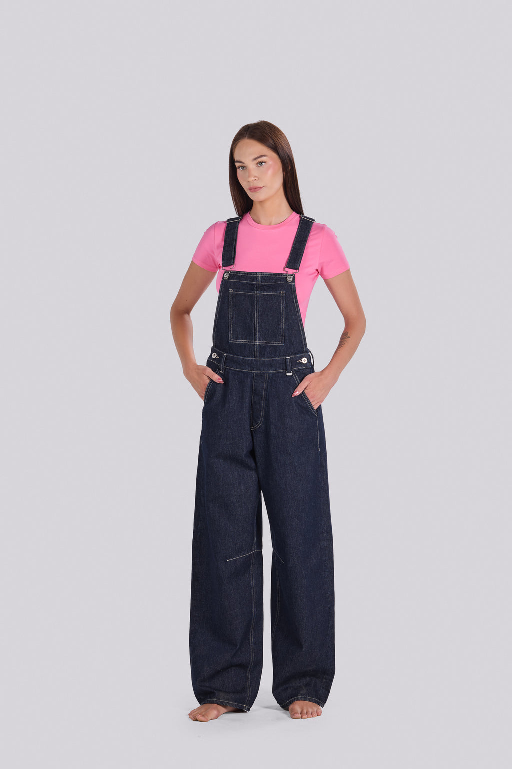 BETTA DENIM SALOPETTE D0