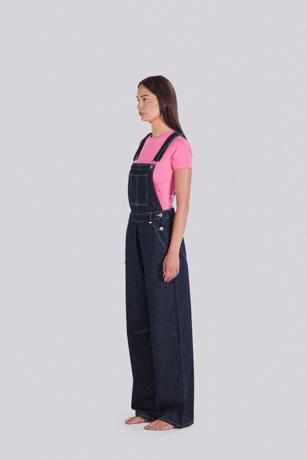BETTA DENIM SALOPETTE D0