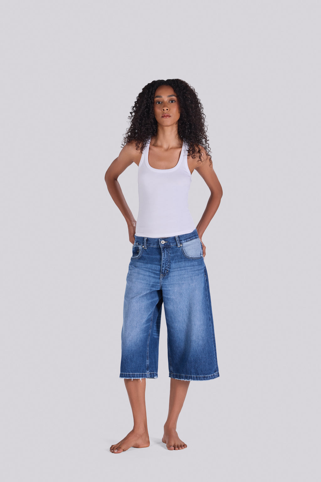 ANN DENIM JORTS D2