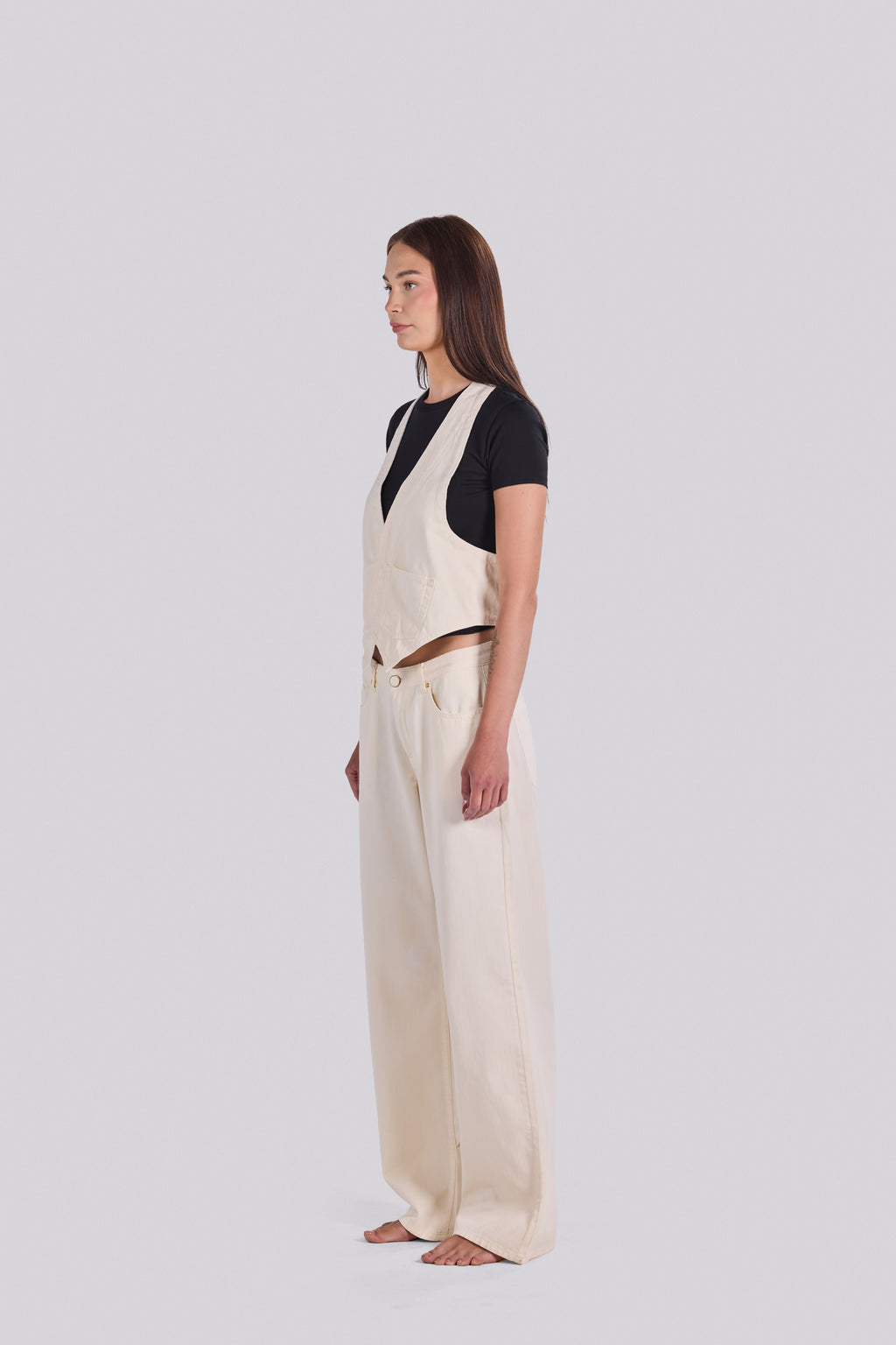 FIONA VEST&PANTS SET OFF-WHITE