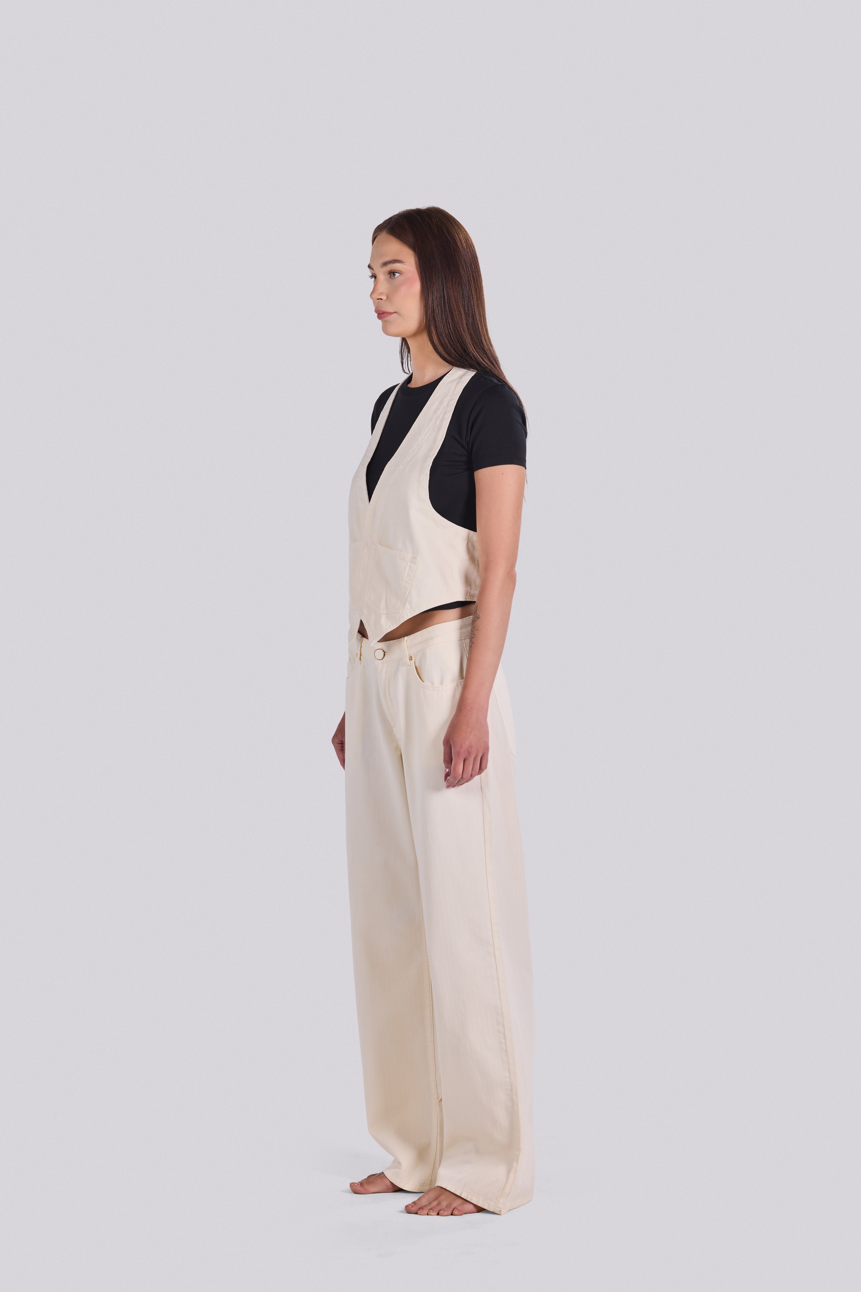 FIONA VEST&PANTS SET OFF-WHITE