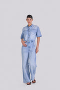 ROMA DENIM JUMPSUIT D3