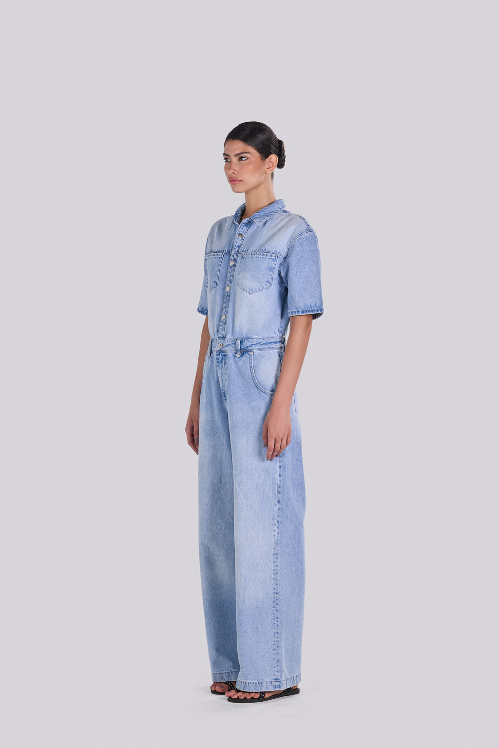 ROMA DENIM JUMPSUIT D3