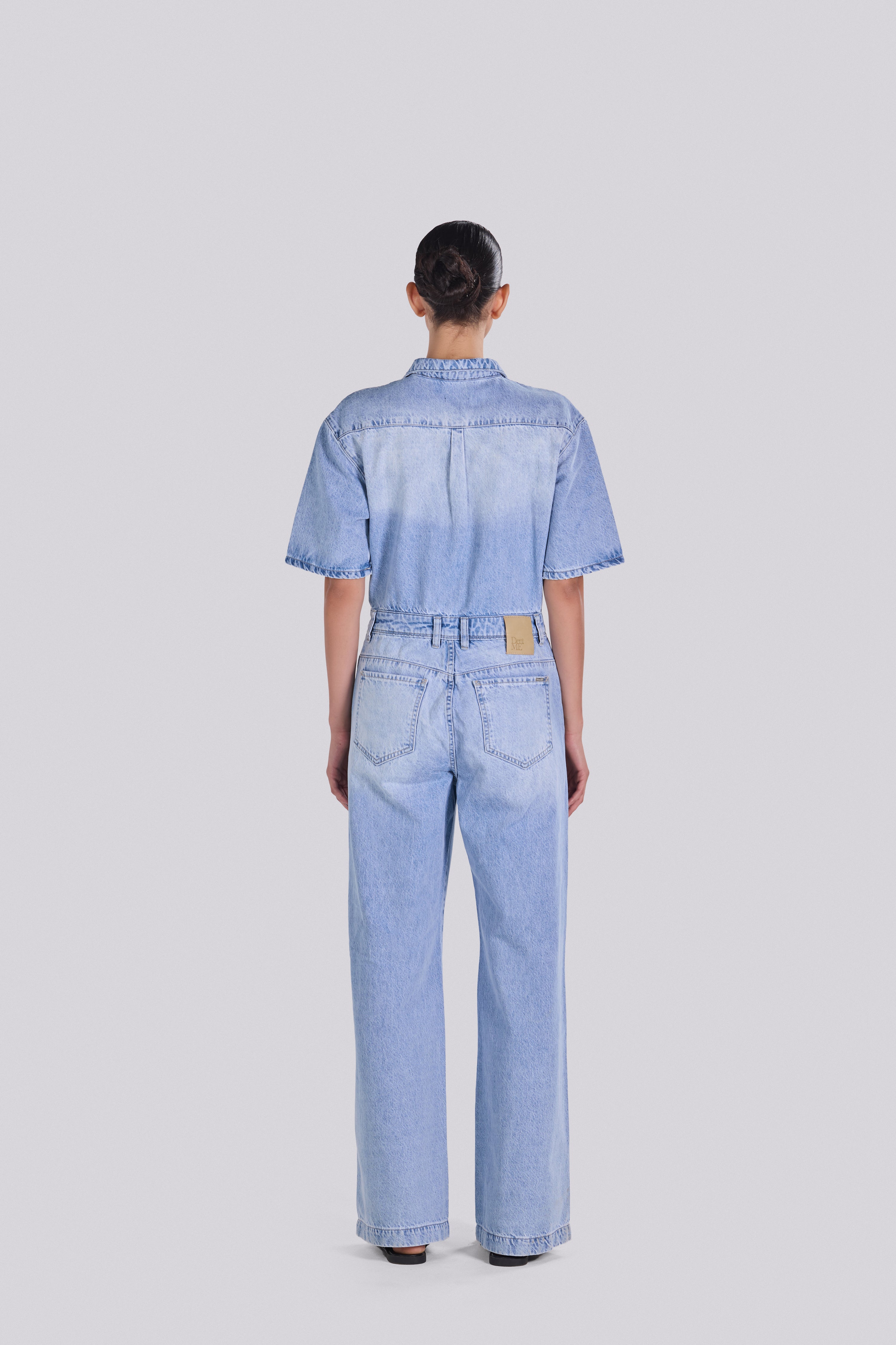 ROMA DENIM JUMPSUIT D3